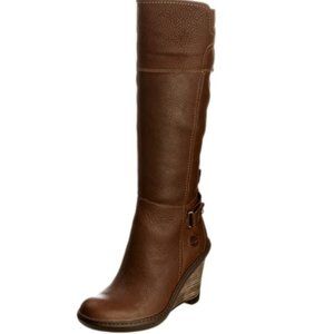 Timberland Stratham Heights Tall Wedge, Boots Women's Boots, Medium Brown, 7.5